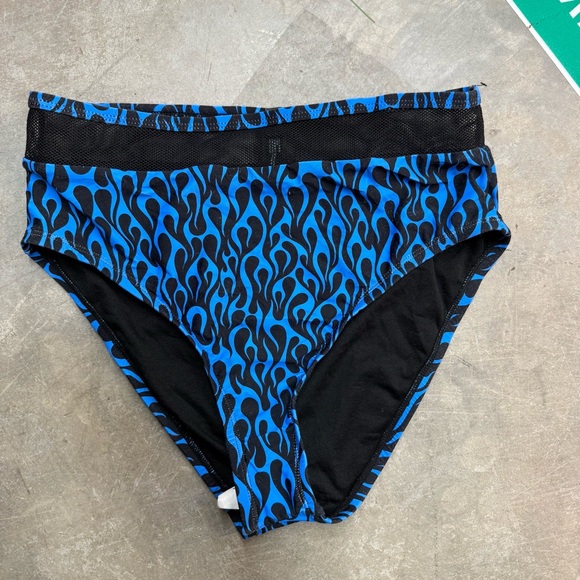 Hot Topic Blue Swim Bottom New Size Large - Picture 2 of 4